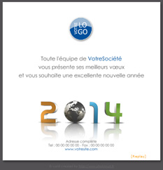 E-card entreprise simple sans routage
