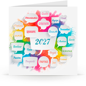 Carte de voeux C2709