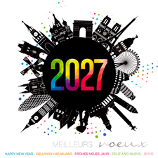 Carte de voeux virtuelle C2707