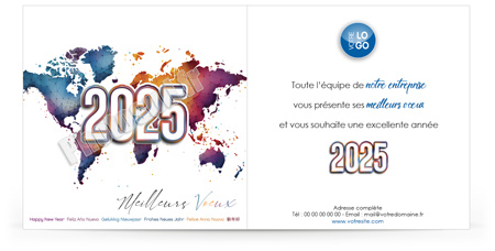 Ecard professionnelle C2506