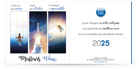 Ecard professionnelle C2525