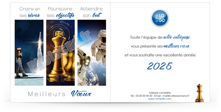 Ecard professionnelle P2538