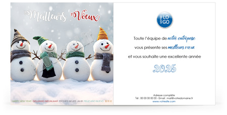 Ecard professionnelle P2541