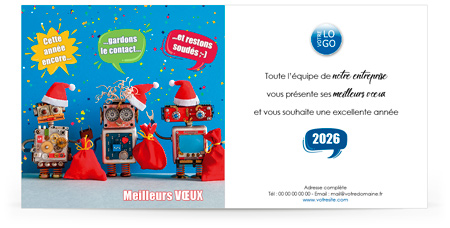 Ecard professionnelle P2644
